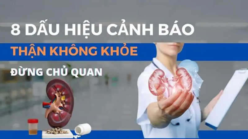 dấu hiệu suy thận