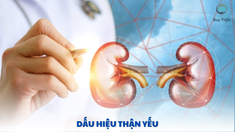 dấu hiệu thận yếu