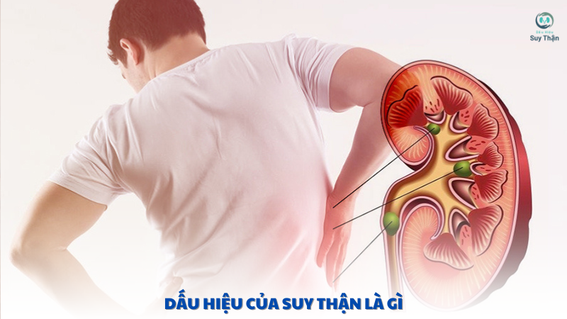 dấu hiệu của suy thận là gì